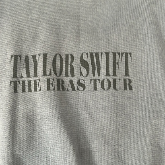 Taylor Swift Eras Tour Blue Crewneck (From Concert) - Picture 2 of 4